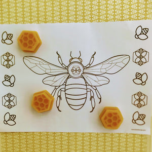 Kit d'emballage de cire d'abeille bricolage